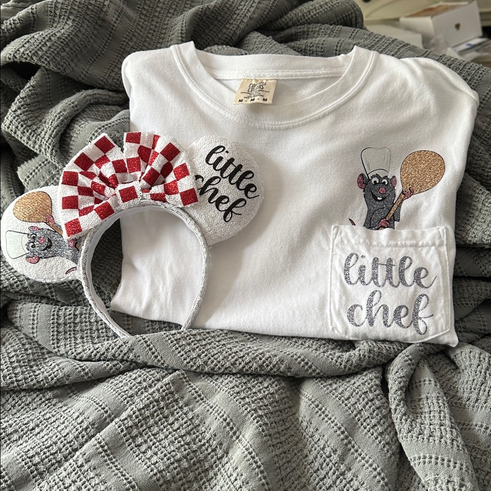 Ratatouille - Little Chef T-Shirt and Headband Set